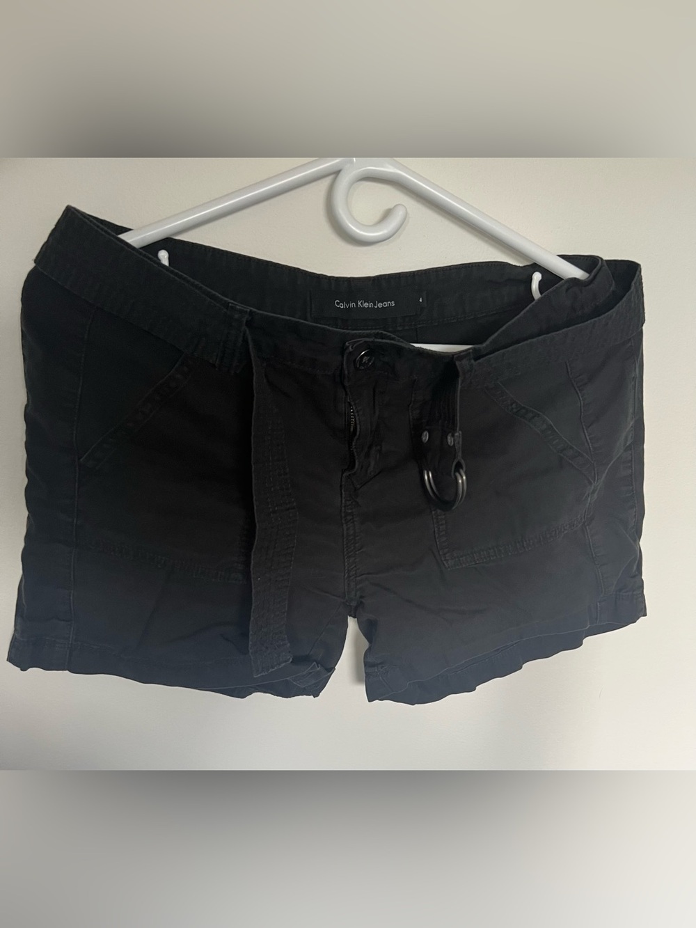 Calvin Klein Jeans Black Women's Casual Jean Shorts